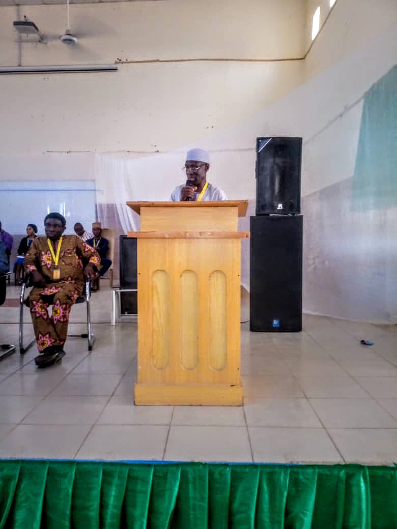 CorpFarmers_int's tweet photo. We are here today in Kwara State University for #ConnectToWorkNG by @cellulantNG @Cellulant and the vice Chancellor is giving the opening Remarks #ConnectToWorkKWAS https://t.co/oZjgw710Ss
