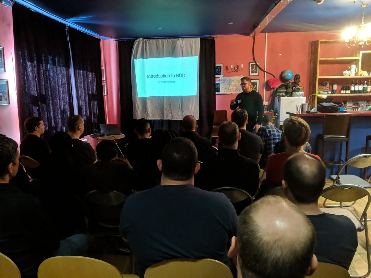 GeordieTest's tweet photo. Let's learn to BDD! https://t.co/PWIyF2tJsd