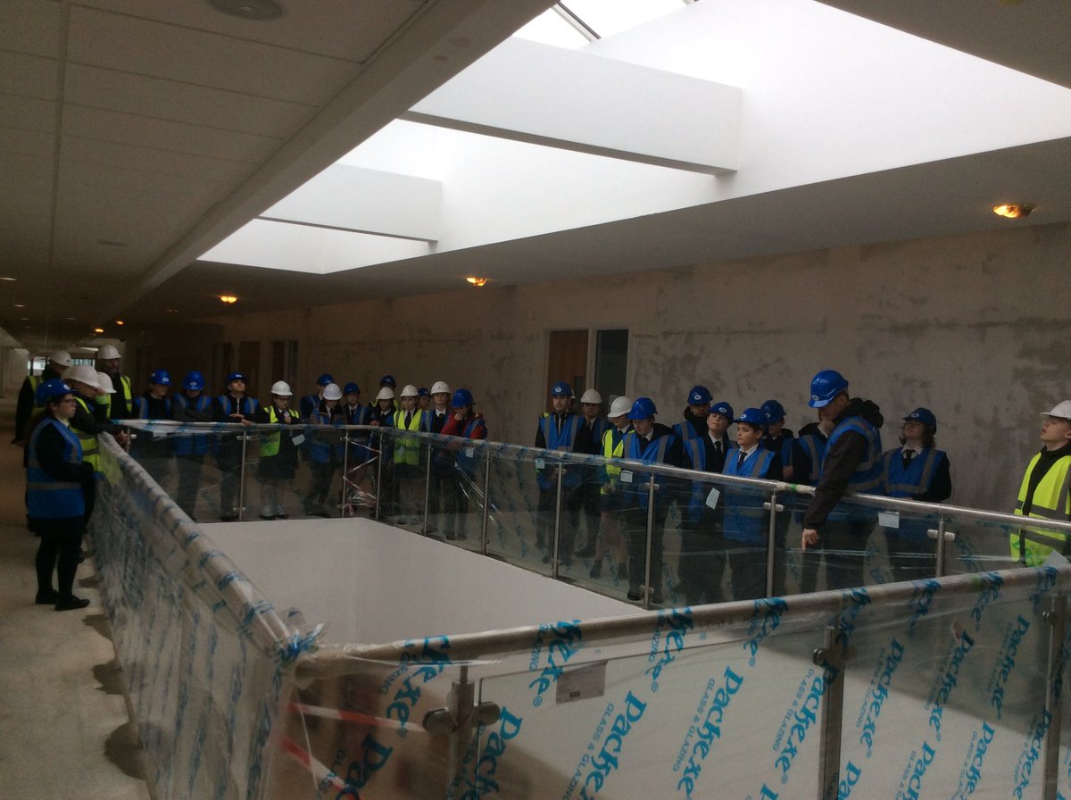 LesQMaths's tweet photo. Year 9 maths students were treated to a visit to the NEW @LesQuennevaisSc school today. #mathsdept #superlab #lqsqmbition https://t.co/EzJDI2lYa1