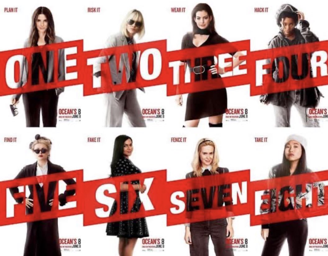 Ocean’s eight (2018)