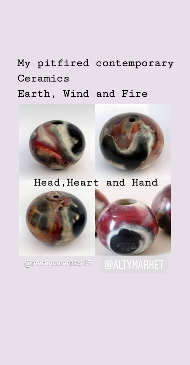 martinoneill19's tweet photo. Echoes of the Earth, Head,Heart and Hand @altrinchammkt
  #earthwindandfire #pitfired #PotteryThrowdown #Altrnchammarket #altrincham #bedifferent https://t.co/bQPGgwXyKm