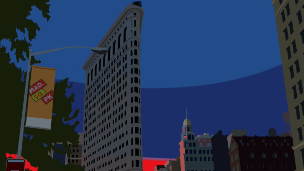 seditionart's tweet photo. A new animation by @brianalfred is now available on Sedition. Flat Iron Dusk originated with High Rises and Double Vision : Images of New York. a solo show at @525W22 https://t.co/nEehTsS48u #brianalfred #animation #flatiron #newyork #milesmcenery https://t.co/De8PYbBiEv