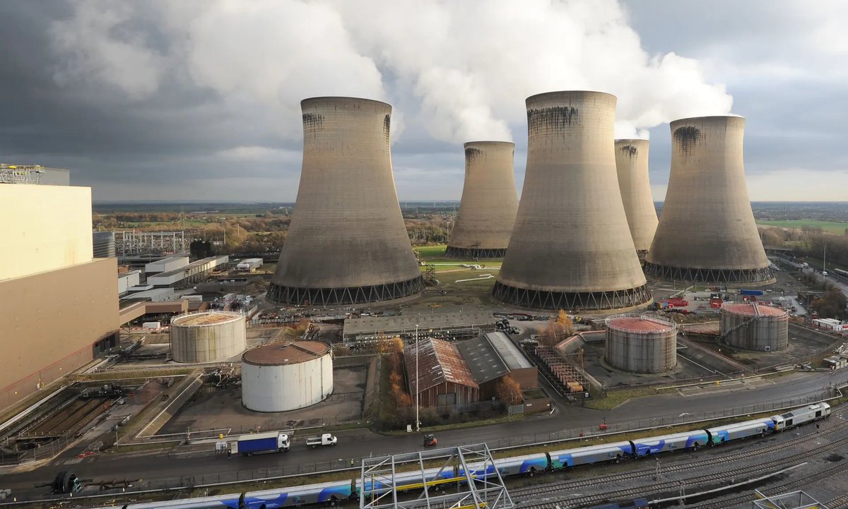 Natural draft cooling towers are iconic hyperbolic structures that were typically used on coal fired power plants in the 60s and 70s. These systems use the buoyancy of warm air to draw in cold air through the bottom of the concrete structures which cools the circulating water