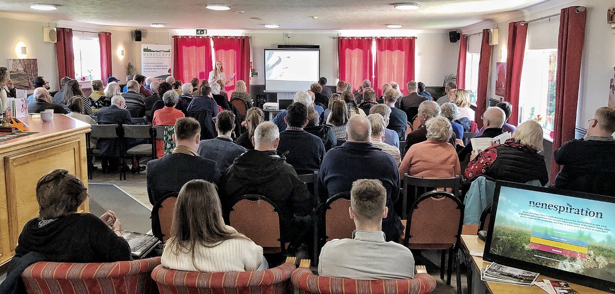 Fascinating morning attending <a href="/nenescape/">Nenescape</a> AGM &amp; hearing about the wealth of projects going on #tellingthestory #History #community - so many stories, so many passionate people. #900VoicesNene #NenescapeAGM