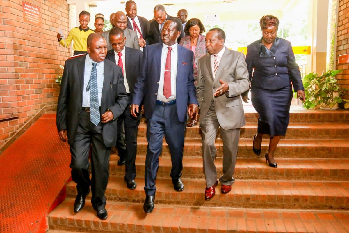 RailaOdinga's tweet photo. The theft of public resources is now called hustling. The sacking of corrupt and incompetent individuals is now called targeting our people. Changing this pattern of events is not going to be easy. But it must and has to be done or we will have no nation to save. |FOPA BBI Forum https://t.co/9BBMlJnjEY