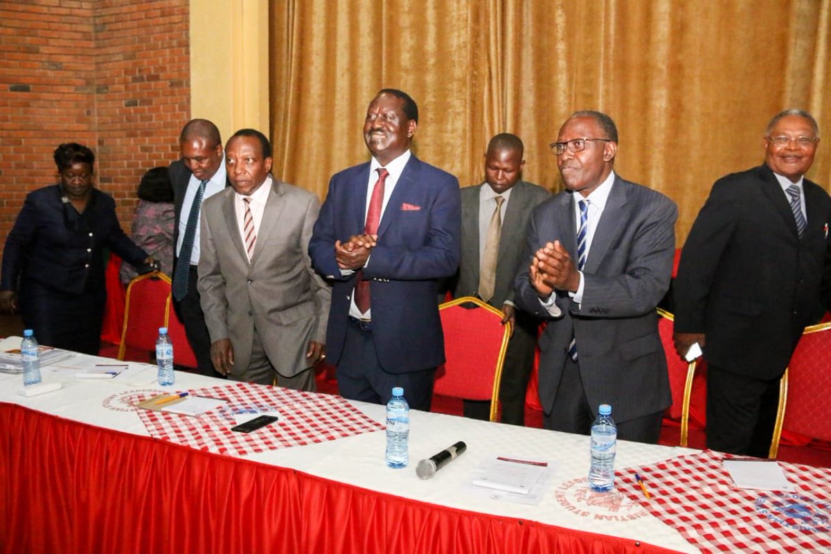 RailaOdinga's tweet photo. The theft of public resources is now called hustling. The sacking of corrupt and incompetent individuals is now called targeting our people. Changing this pattern of events is not going to be easy. But it must and has to be done or we will have no nation to save. |FOPA BBI Forum https://t.co/9BBMlJnjEY