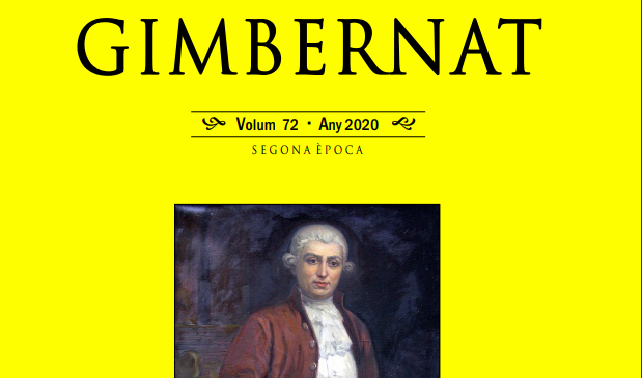 Coneixeu la Revista Gimbernat? 
Aquesta revista es centra en articles varis sobre la Història de la Medicina i de les #Ciències de la #Salut. A partir del darrer número (72) la nostra Càtedra forma part del consell assessor.
Llegeix la notícia aquí: bit.ly/3afKZ5T