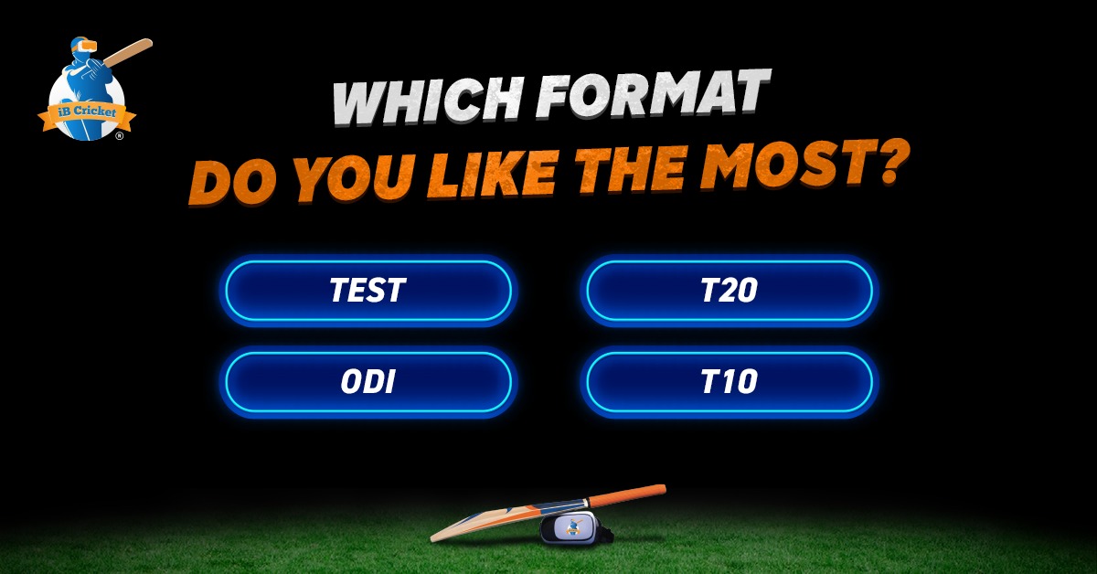 playiBCricket's tweet photo. Comment your favourite cricket format.
#iBCricket #CricketFormat
.
.
.
#cricket #format #odi #test #t20 #t10 #gullycricket #helicoptershot #straightdrive #coverdrive ..... https://t.co/mQpgeICZi0