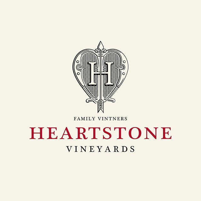 A logo by <a href="/haumannsmal/">Haumann Smal Design</a> for a private family vineyard in Robertson #logodesign #haumannsmal #stone #heartstone #heart #stellenbosch #labeldesign ift.tt/3acEhxt