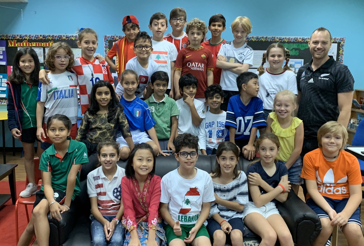 Celebrating International Evening in <a href="/DIA_Year4/">Year 4 | DIA Emirates Hills</a> by wearing our home countries colours!