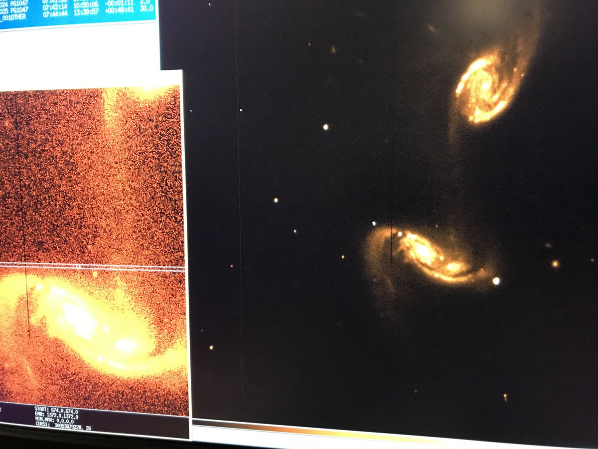 anais_moller's tweet photo. When looking for supernovae, it is not everyday you find two beautiful galaxies playing ! ⁦@PESSTOsurvey⁩ https://t.co/e2MalSaBz1