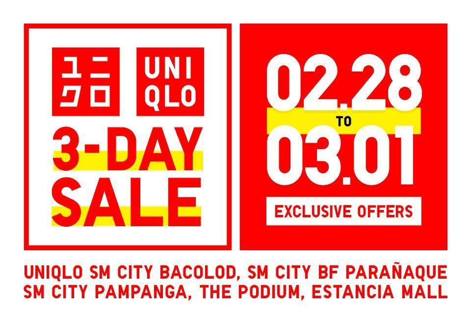 UNIQLO Malaysia  Check out UNIQLO latest 1st Anniversary Sale offer All  items available while stocks last  Facebook