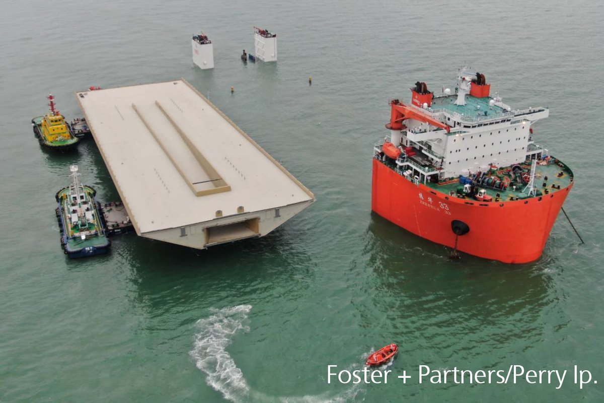 SkanskaGroup's tweet photo. Don't you know that bridges can float? We’re transporting the new 140-meter Slussen bridge from China to Stockholm via water in an epic #construction undertaking. #MegaMoves #infrastructure
https://t.co/11gB0deC1t https://t.co/yhIVsHtUhF