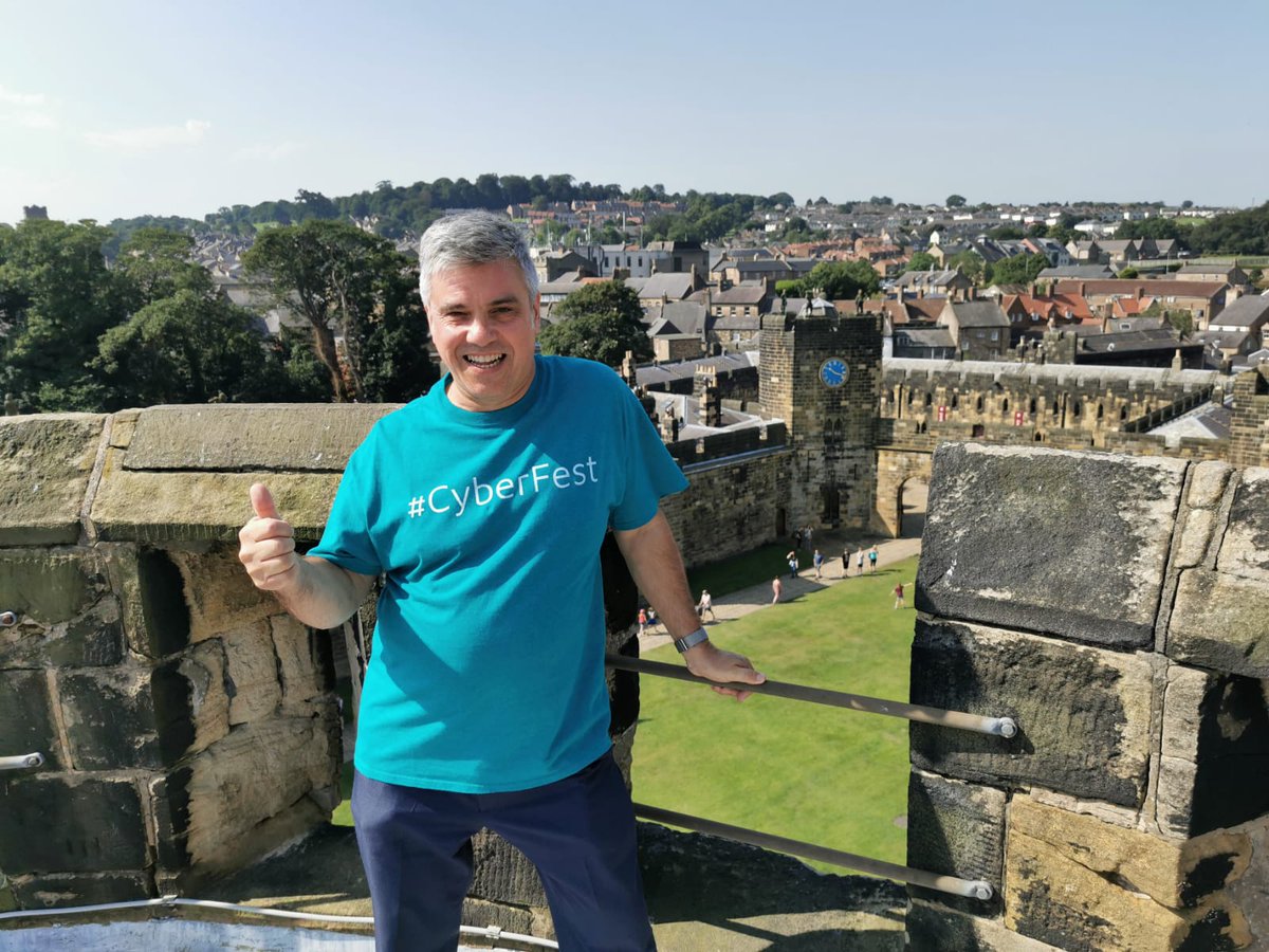 PhilJackman's tweet photo. A full day at @alnwickcastle A good reason to remember #CyberVest
@north_biz https://t.co/uo9joVOBtX
