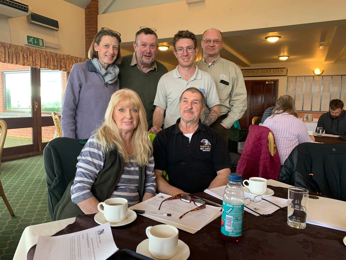 Yesterday Mike attended a Raptor Awards Community Interest Company members meeting to discuss bird of prey welfare &amp; new standards. Great networking with like-minded professionals Suffolk Bird Control Services Rhuallan Raptors Willow’s Bird of Prey Centre