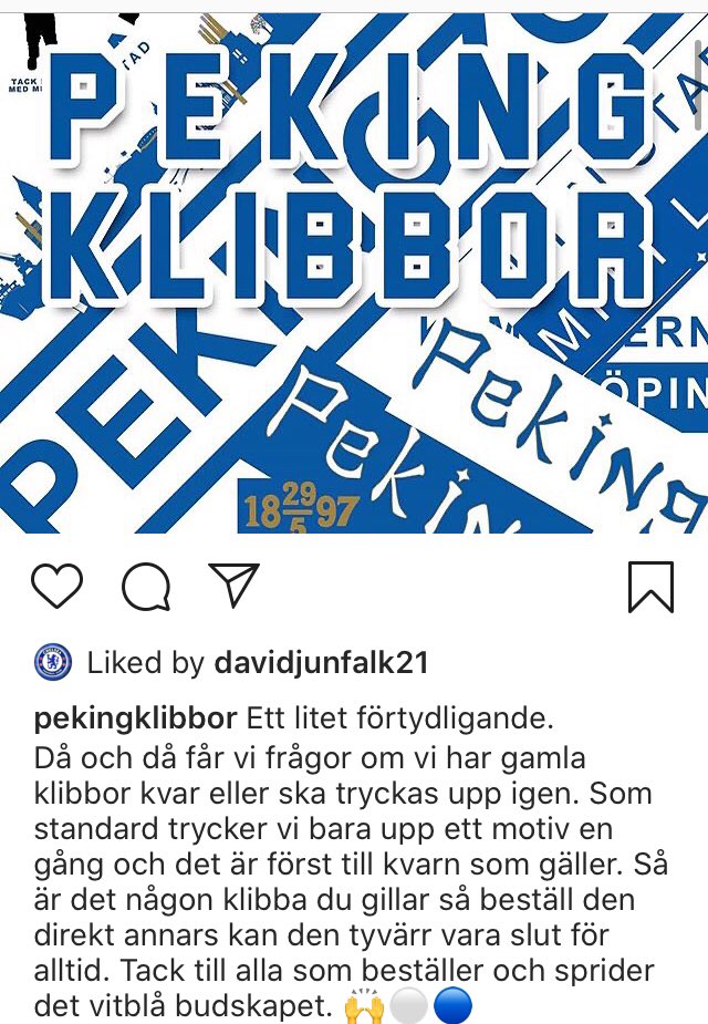Pekingklibbor's tweet photo. Ett litet förtydligande: ⚪️🔵
#Pekingklibbor #IFKNKPG #IFKNORRKÖPING #iNorrköping #Norrköping https://t.co/GwlnRb7jv0