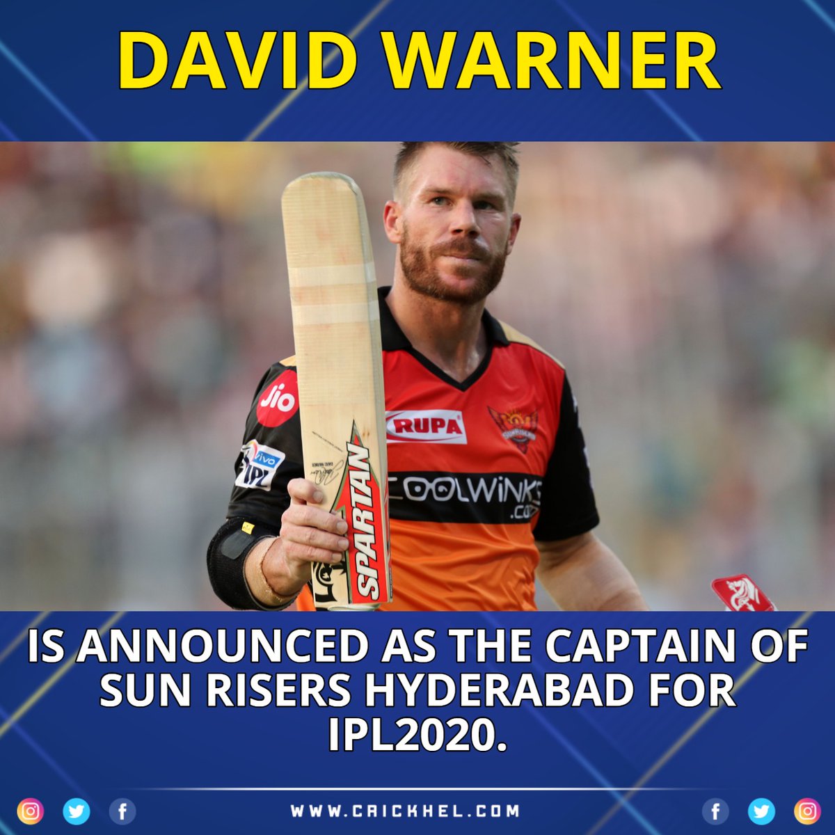 crickhel's tweet photo. Are you happy???
.
.
#davidwarner #srh #ipl2020 #indvsnz #ThursdayThoughts #ThursdayMotivation #thursdaymorning https://t.co/S83gCT2Bf8