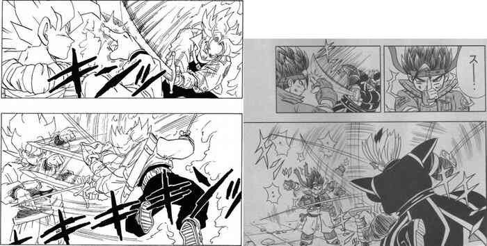 ぼわにん 左ドラゴンボール 右クロスハンター クロスハンターは鳥山明先生は神であると再認識する漫画