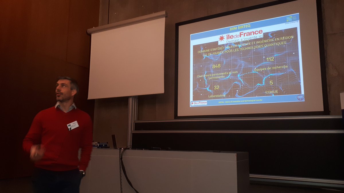 DIM Sirteq (@dimsirteq) on Twitter photo #happening now <a href="/InstitutOptique/">Institut d'Optique</a> the annual valorisation day of <a href="/Sirteq/">سرتق</a> <a href="/iledefrance/">Région Île-de-France</a> Francois Marquier from @ENS_ParisSaclay is presenting the valorisation within SIRTEQ and the feedback on the parlimentary report #quantum: the technological revolution in France <a href="/PaulaForteza/">Paula Forteza</a> #happening now <a href="/InstitutOptique/">Institut d'Optique</a> the annual valorisation day of <a href="/Sirteq/">سرتق</a> <a href="/iledefrance/">Région Île-de-France</a> Francois Marquier from @ENS_ParisSaclay is presenting the valorisation within SIRTEQ and the feedback on the parlimentary report #quantum: the technological revolution in France <a href="/PaulaForteza/">Paula Forteza</a>