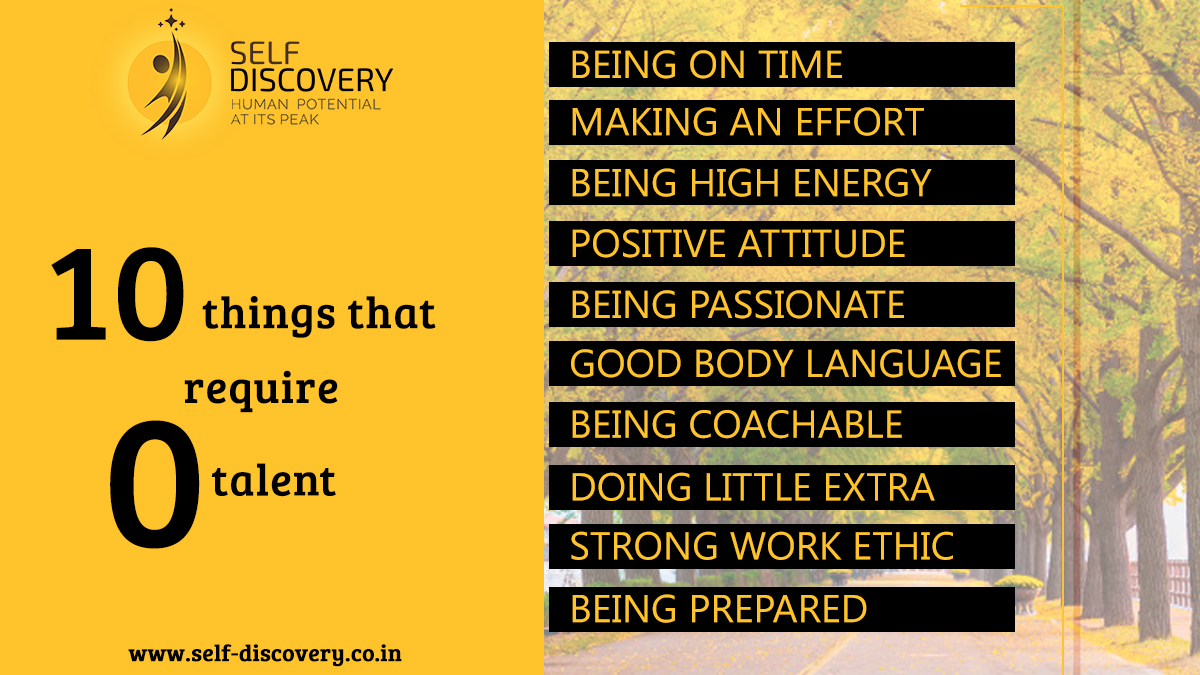 selfdiscovery7's tweet photo. Heard of the 10 Things that Require Zero Talent?
Of course you have!
Do you all apply those talent in your daily lifestyle?

https://t.co/DRq2GsyJX8
(For more updates - Say 'Hi' on WhatsApp 9624576555)

#selfdiscovery #success #action #strategy #knowledge #plan #businessconcept https://t.co/k9k3ND6m0d