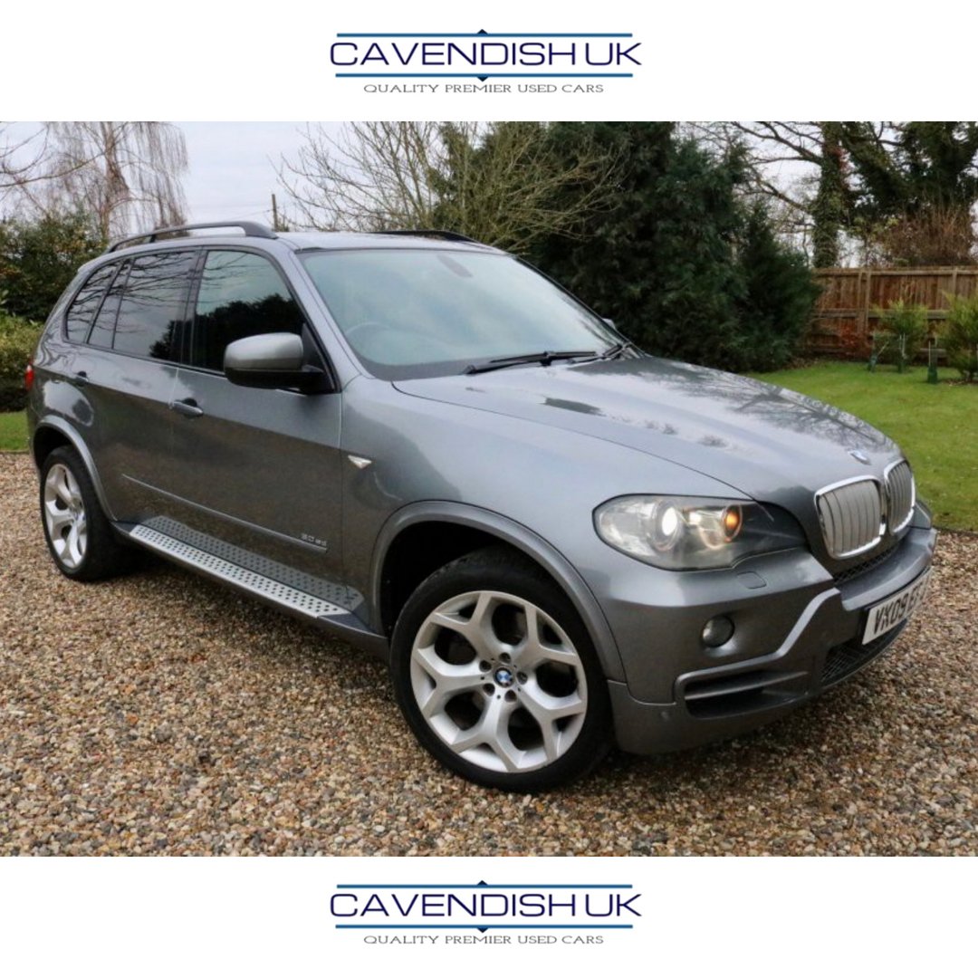 BMW X5 (2009) SUV 30SD STEP AUTO SE - £8,970
#cavendishuk #cavendish #cavendishcars #dealership #cars #newcar #usedcar #ukcars #supercars #sportscars #familycars #luxurycars #fastcars #driving #driver #vehicle #motor #engine #luxury #affordable #suffolk #sudbury
