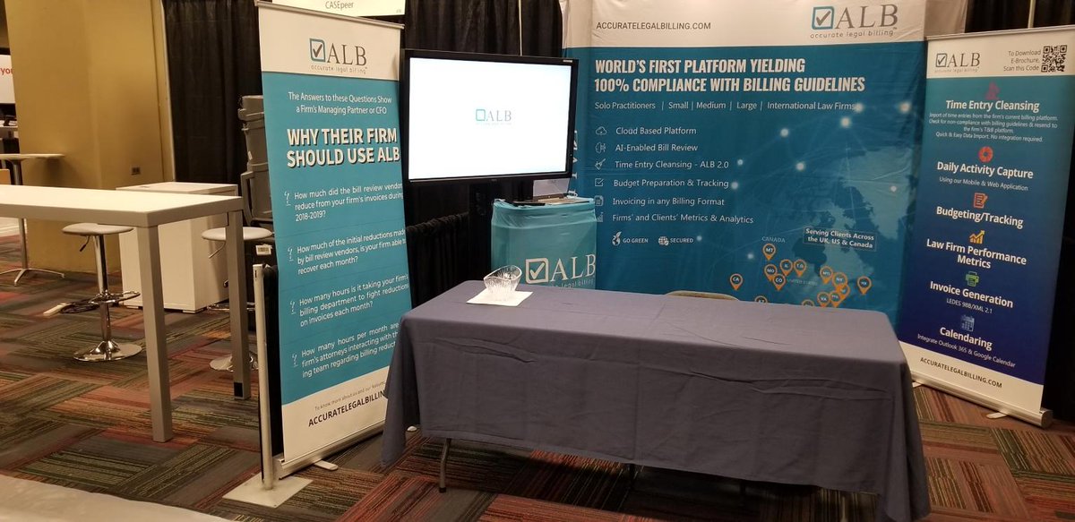 acc_legal_bill's tweet photo. If attending the ABA Techshow this week. Visit our booth 412.
#legalebilling #legalprofession #ebilling #lawfirms #ABATECHSHOW #ABATECHSHOW2020 https://t.co/Euog44M3aj