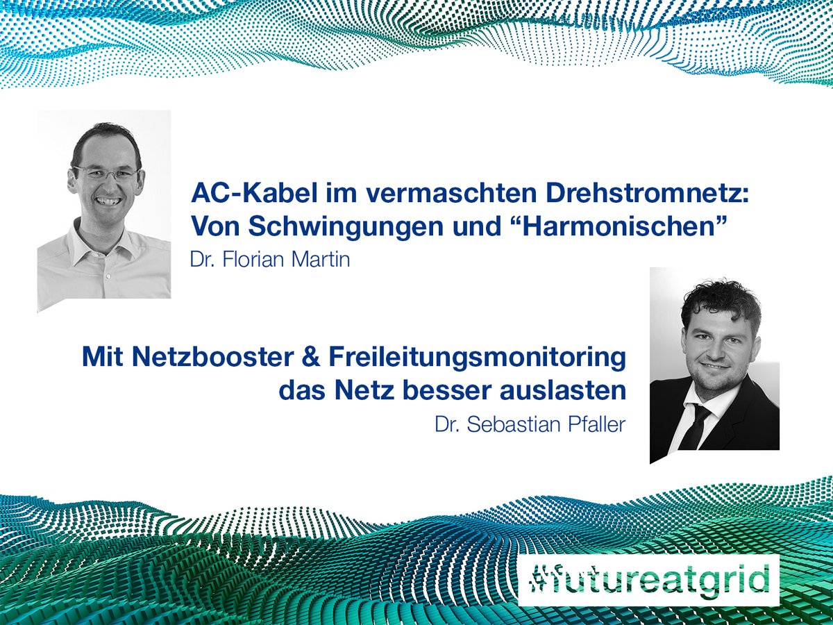 TenneT_Germany's tweet photo. Welche Rollen spielen AC #Erdkabel im Drehstromnetz & was hat es mit #Netzbooster & #Freileitungsmonitoring beim #Netzausbau auf sich? Antworten unserer Referenten Dr. Florian Martin & Dr. Sebastian Pfaller beim #TenneT Technik-Dialog im @Technikmuseum_B #Berlin! #futureatgrid https://t.co/93L1mZWC4B