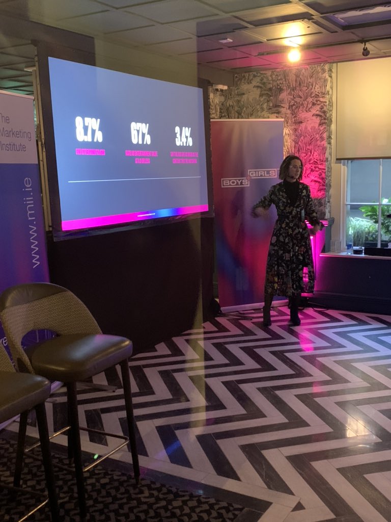 MiiIreland's tweet photo. Aoife Murphy of @BoysandGirlsLtd discusses how we can implement Orlando Wood’s findings on the effect of the different sides of the brain into advertising #PathToProfit https://t.co/KLJW8yztSp