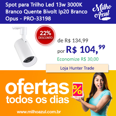Milho_Azul's tweet photo. Spot para Trilho Led 13w 3000K Branco Quente Bivolt Ip20 Branco Opus - PRO-33198
de R$ 134,99 por R$ 104,99
Economize R$ 30,00 (22% de desconto)
Vendido por Hunter Trade
https://t.co/DtiEYYZS5l https://t.co/dMArY1i0oD