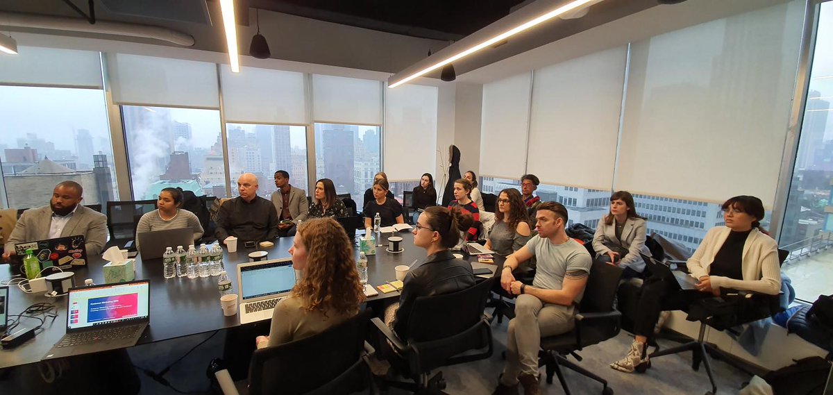 Gal_Biran's tweet photo. Great crowd at the NY meetup today! Customer Marketers &amp; Advocacy professionals learning and sharing best practices. Thank you @adisheleg and @UiPath for hosting us and @richezamor for leading discussions. 🙏
#customermarketing #customerprograms #customeradvocacy #customersuccess https://t.co/NSkSz2Vr5a