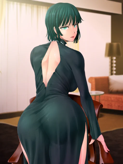 ふぶきさんのお尻 塗り練習 