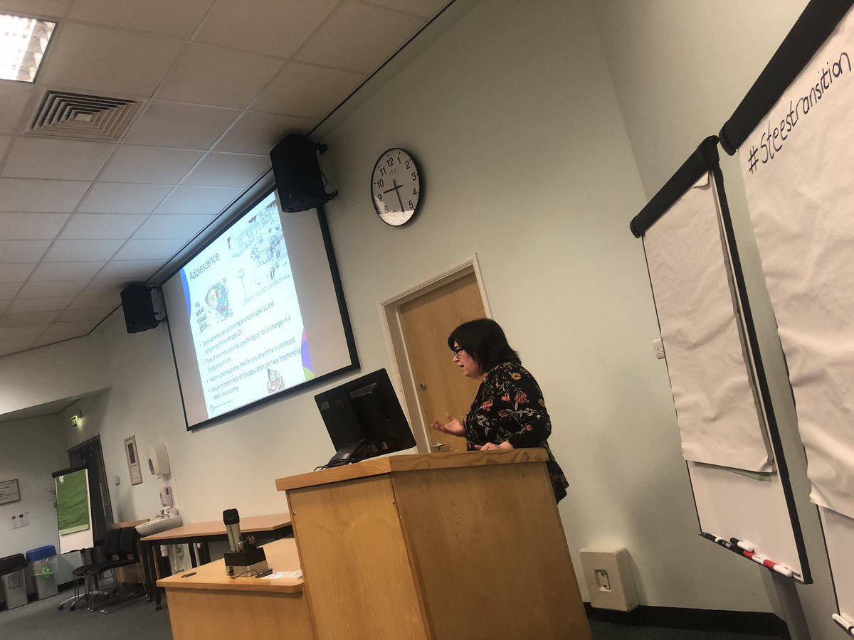 Pauline Singleton talking about the Ready Steady Go programme #steestransition