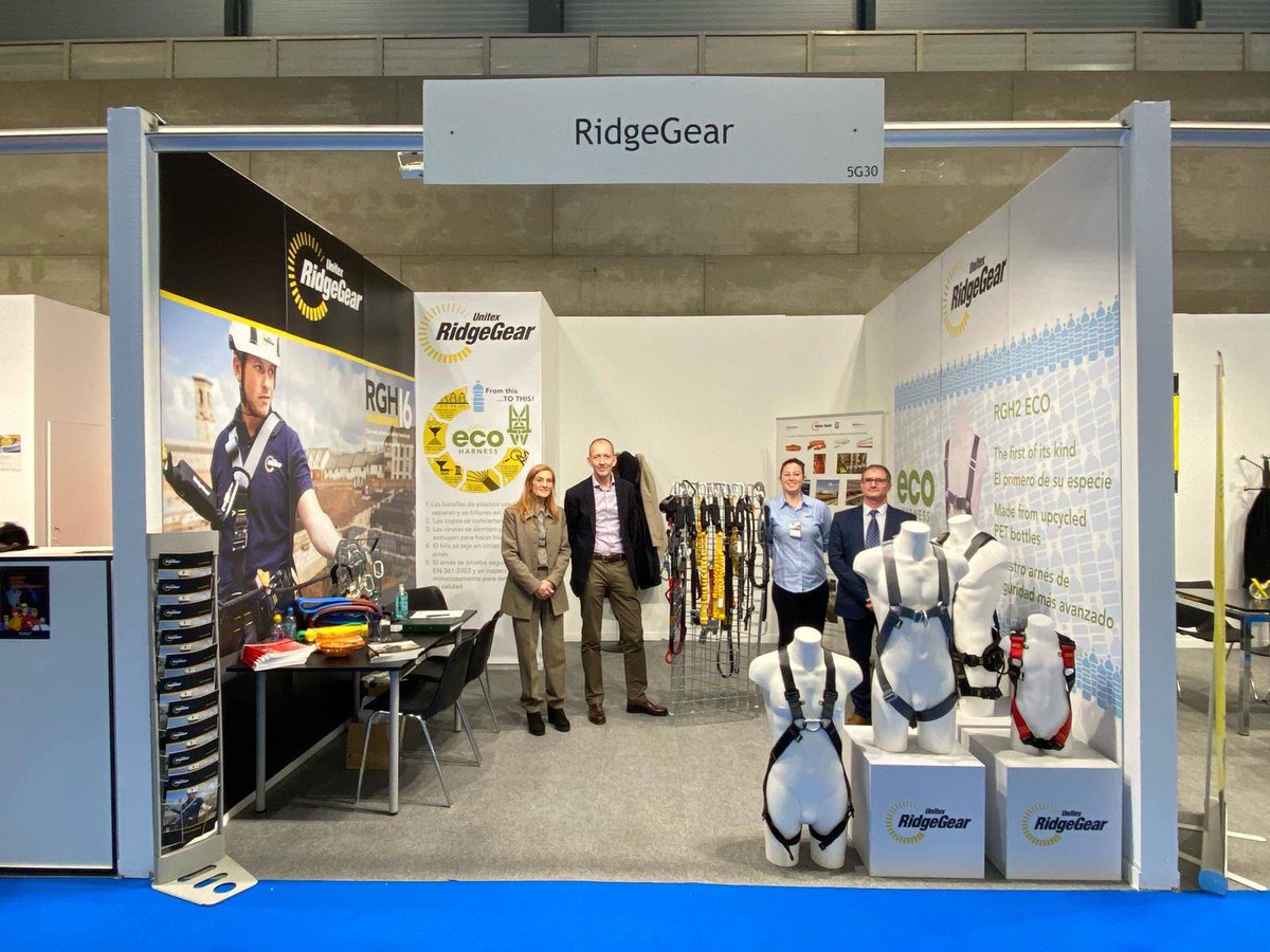 ridgegear's tweet photo. We're into the final days of this year's Sicur. Make sure you come over to meet the team and take a look at all our innovative products, including our exciting Multitask Comfort Harness (RGH16). 

Stand 5G30.

#Heightsafety #Sicur #WorkatHeight https://t.co/qoqUGzWrKh