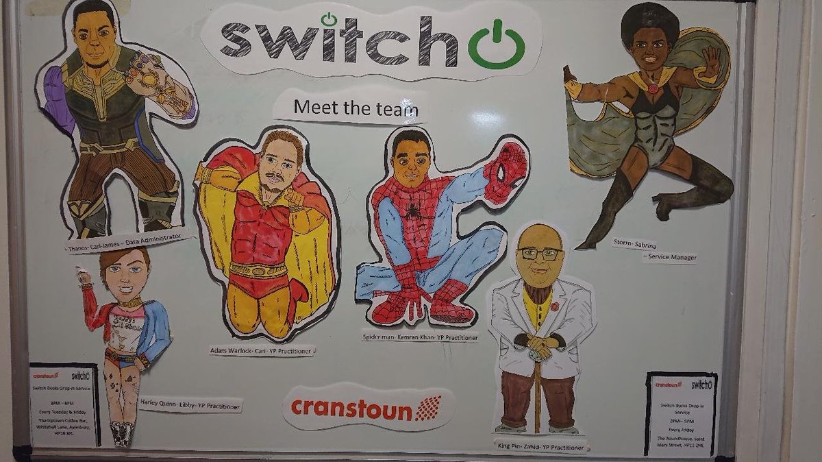 Here4YouthBucks's tweet photo. Our team at Switch Bucks provide support and information for families and carers of young people who are struggling with substance misuse.

Switch can provide support wherever the young person feels most comfortable - whether that's at our locality hubs, home, school or cafe. https://t.co/OGAK4GrdFO