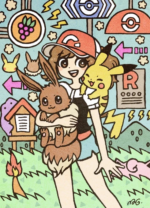 #PokemonDay #ポケモン24周年 ずっと大好き!ありがとうポケモン!!! 
