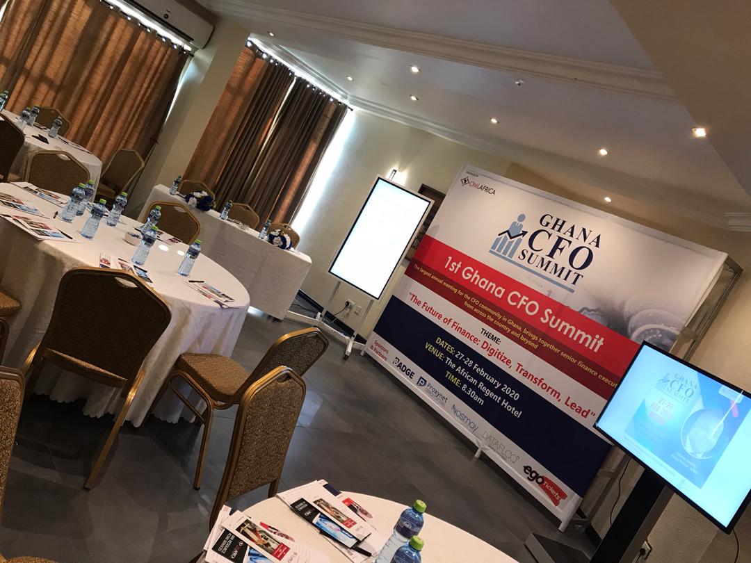 OMLAfrica's tweet photo. DAY 1 OF THE 1ST GHANA CFO SUMMIT

It’s official! Day 1 starts in 30minutes at The African Regent Hotel.
#GhanaCFOSummit #OMLAfrica #FinanceExperts #FutureofFinance #FinanceTechnology #DigitalTransformation #FinanceProfessionals #Fintech #Automation #AI #FinancialAnalytics #CFO https://t.co/XiaZE8mZmA