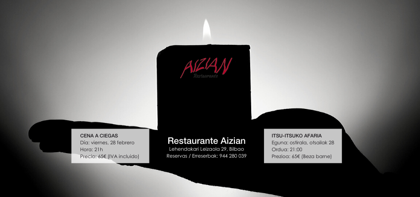 Aizian_rest's tweet photo. ¡ÚLTIMAS PLAZAS! ☝🏼 ¡Apúntate a la nueva 𝐂𝐄𝐍𝐀 𝐀 𝐂𝐈𝐄𝐆𝐀𝐒 de #Aizian! 😎

🗓 28 de febrero / ⏰ 21:00h

🍽 Lehendakari Leizaola 29, Bilbao

💰 65€ (IVA incluido)

☎ 944 28 00 39

¡PLAZA LIMITADAS! ☝🏼

➡ https://t.co/xxKE30LKBR

#restaurantes #Bilbao https://t.co/x2HjKzUn5S