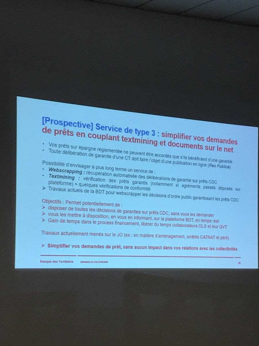 BanqueDesTerr's tweet photo. #Prospective 😁
La @BanqueDesTerr travaille pour que l’#IA trouve et #textmine les délibérations de garantie qui sont disponibles sur internet ☺️👏🏼
Les bailleurs sociaux pourront ainsi gagner du temps en allant trouver les informations utiles sur internet💪🏼 https://t.co/urXaSRG02Q