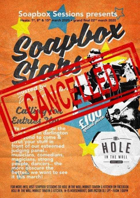 soapboxsesh's tweet image. 👎 Boooooooooo... A bit of bad news but Soapbox will carry on as normal this Sunday.