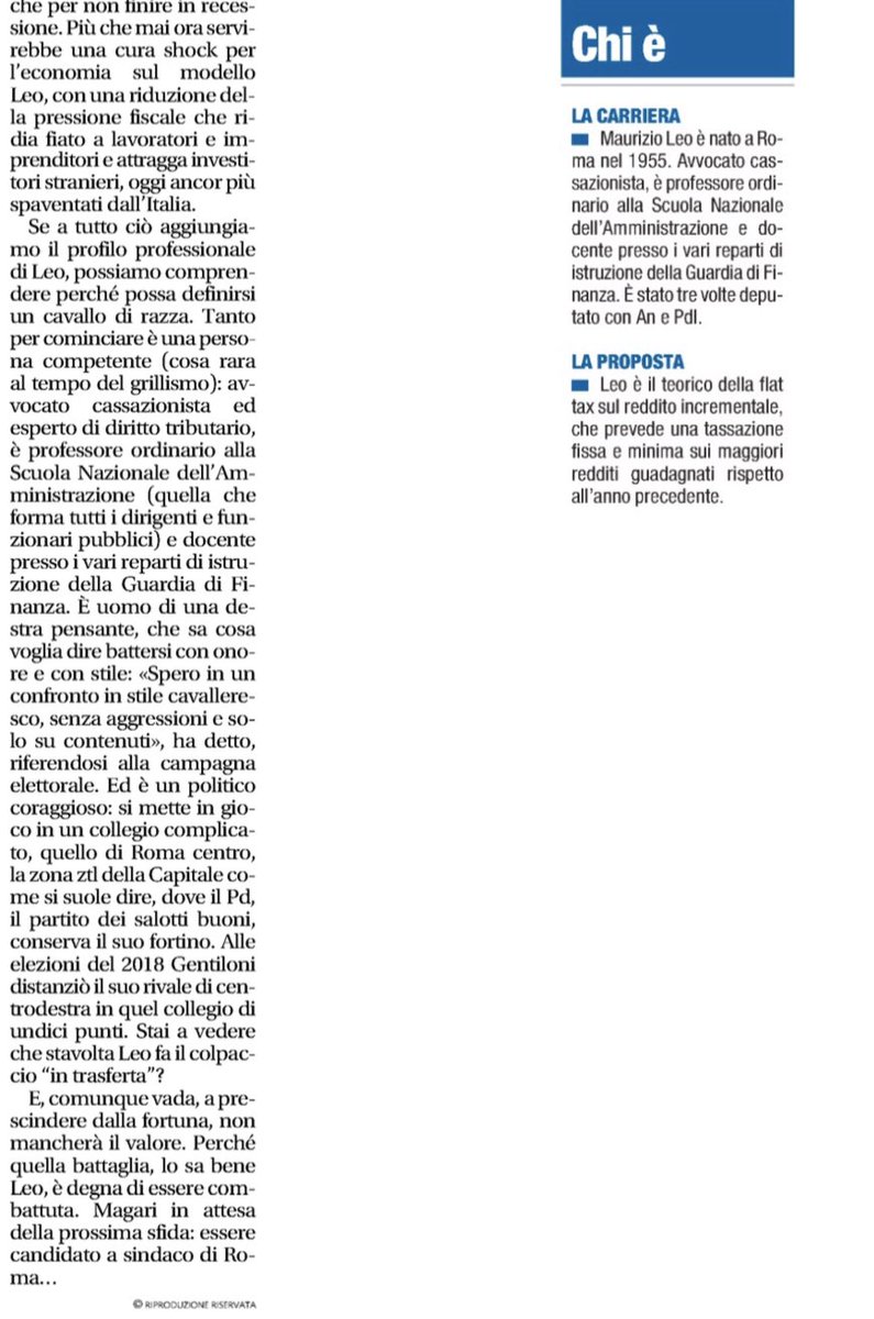 Maurizio Leo (@maurizioleo6) on Twitter photo Ecco la rassegna stampa ordierna con la mia intervista al .<a href="/ilgiornale/">ilGiornale</a> e il pezzo di .<a href="/Libero_official/">Quotidiano Libero</a> 🗞 Ecco la rassegna stampa ordierna con la mia intervista al .<a href="/ilgiornale/">ilGiornale</a> e il pezzo di .<a href="/Libero_official/">Quotidiano Libero</a> 🗞