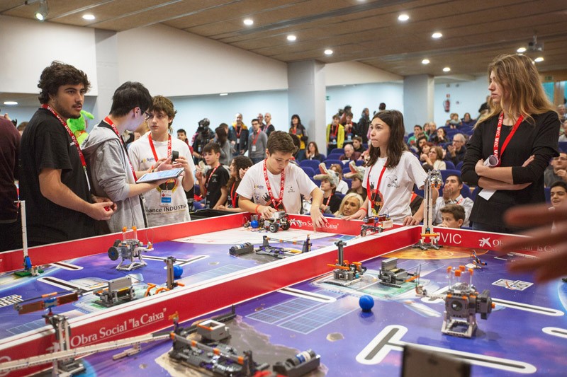 uvic_ucc's tweet photo. La UVic-UCC organitza una gran jornada STEAM amb tres tornejos en paral·lel, un d’àmbit internacional. La @FIRSTLEGOLeague, #FIRSTLEGOLeagueJr i #FIRSTTechChallenge es duran a terme durant el dissabte a excepció de la última, que s'iniciarà divendres.
https://t.co/cXebpU4vtp https://t.co/0sMi9tRCvh