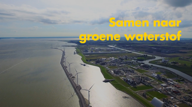 Shell_Nederland's tweet photo. In Groningen samen werken aan het grootste groene waterstofproject van heel Europa. Dit megaproject zou Nederland een flinke stap dichterbij een CO2-uitstoot van netto nul in 2050 kunnen brengen. 👉 https://t.co/hpg3rtklWb @Gasunie @GroningerHavens @provgroningen #waterstof https://t.co/IQF4zcxnyM