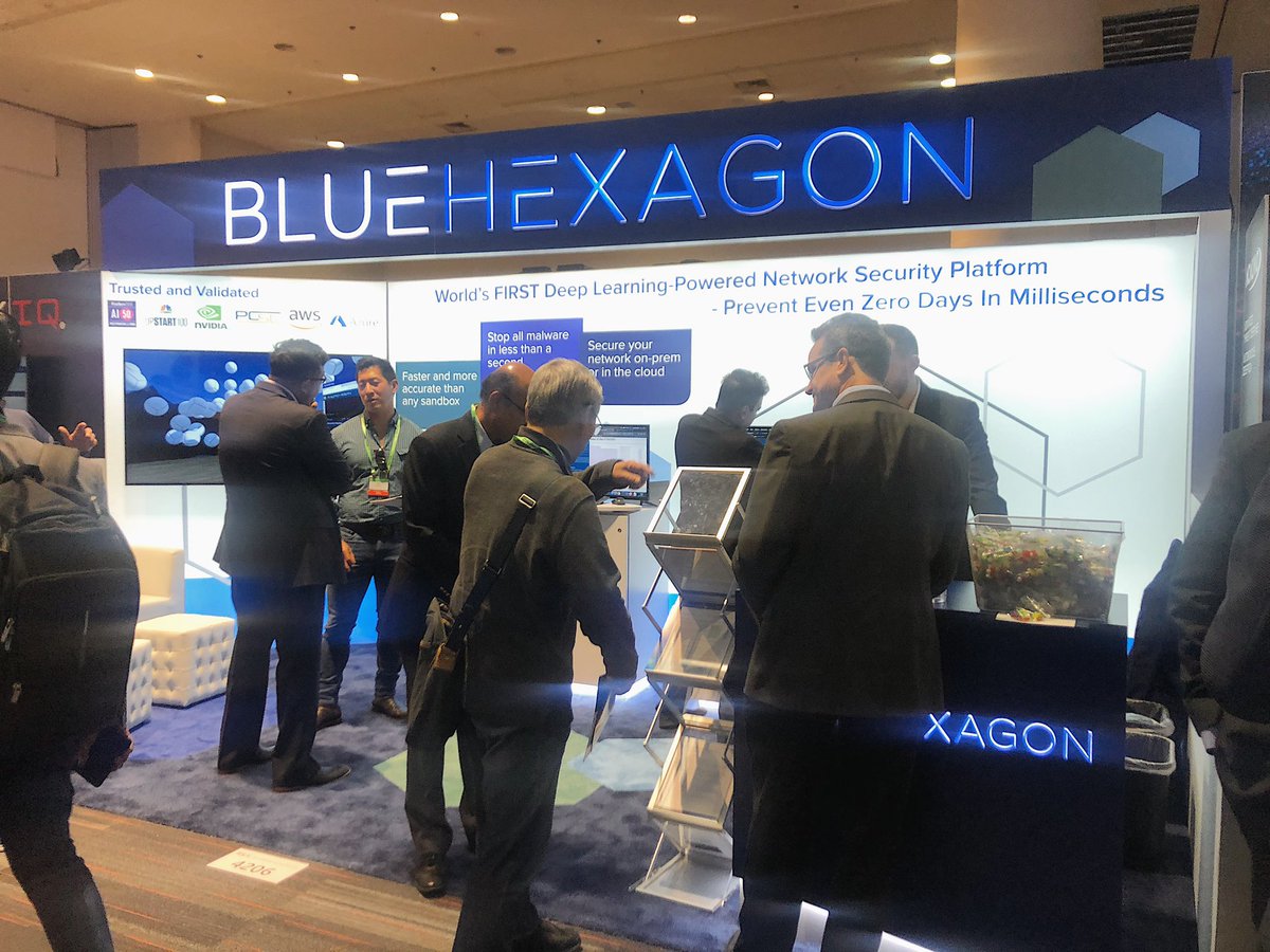 Be sure to visit our client, Blue Hexagon’s Booth (4206) at the #RSAConference! 
#rsaconference #sanfranciso #sf #irelandpresentations #ipi #corporateeventplanning #bayarea #masconecenter