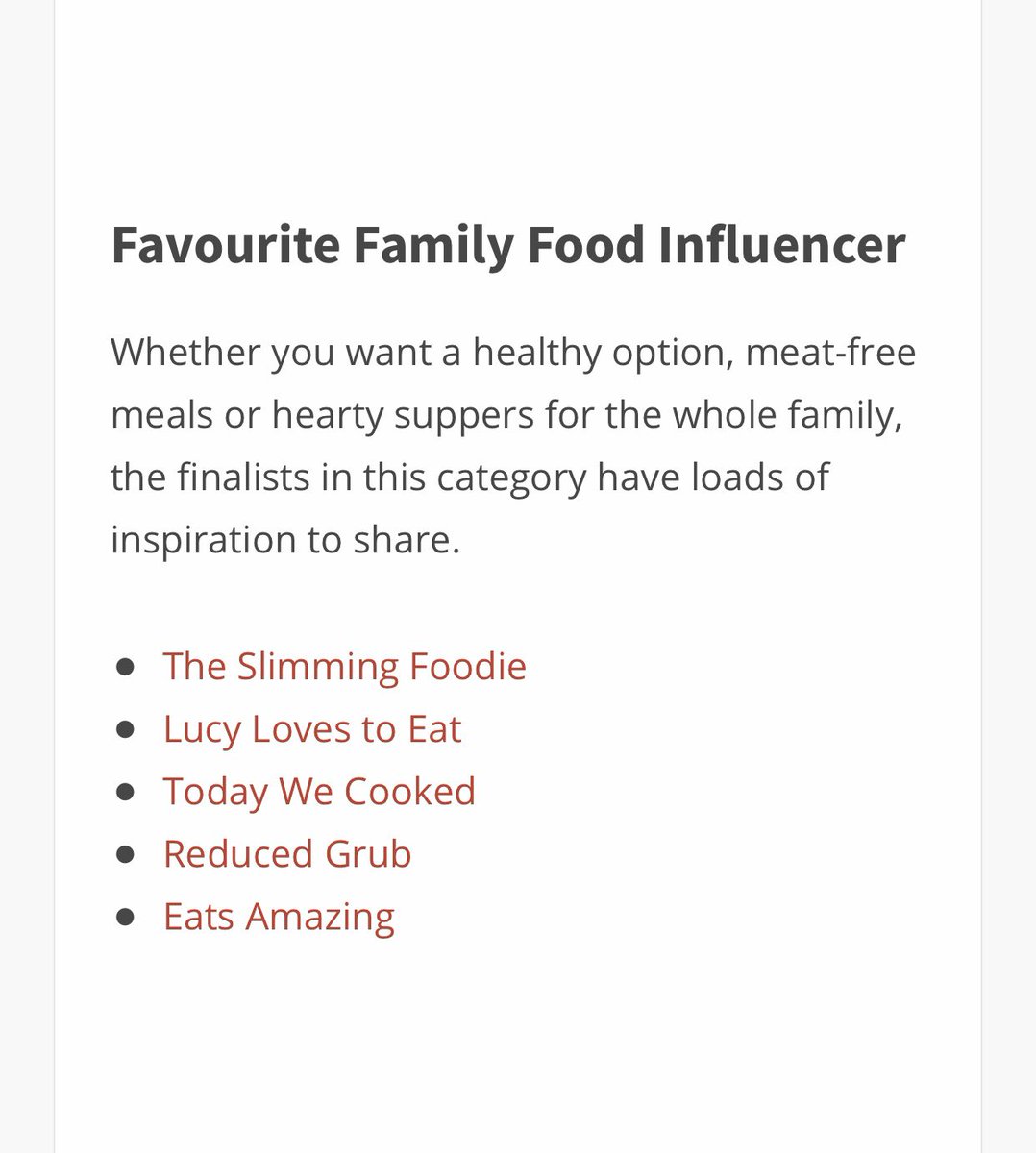 I am a FINALIST in the #madblogawards omg omg! Please please vote for me if you enjoy reading my blog 🙏🏻
tots100.co.uk/mad-awards-202…