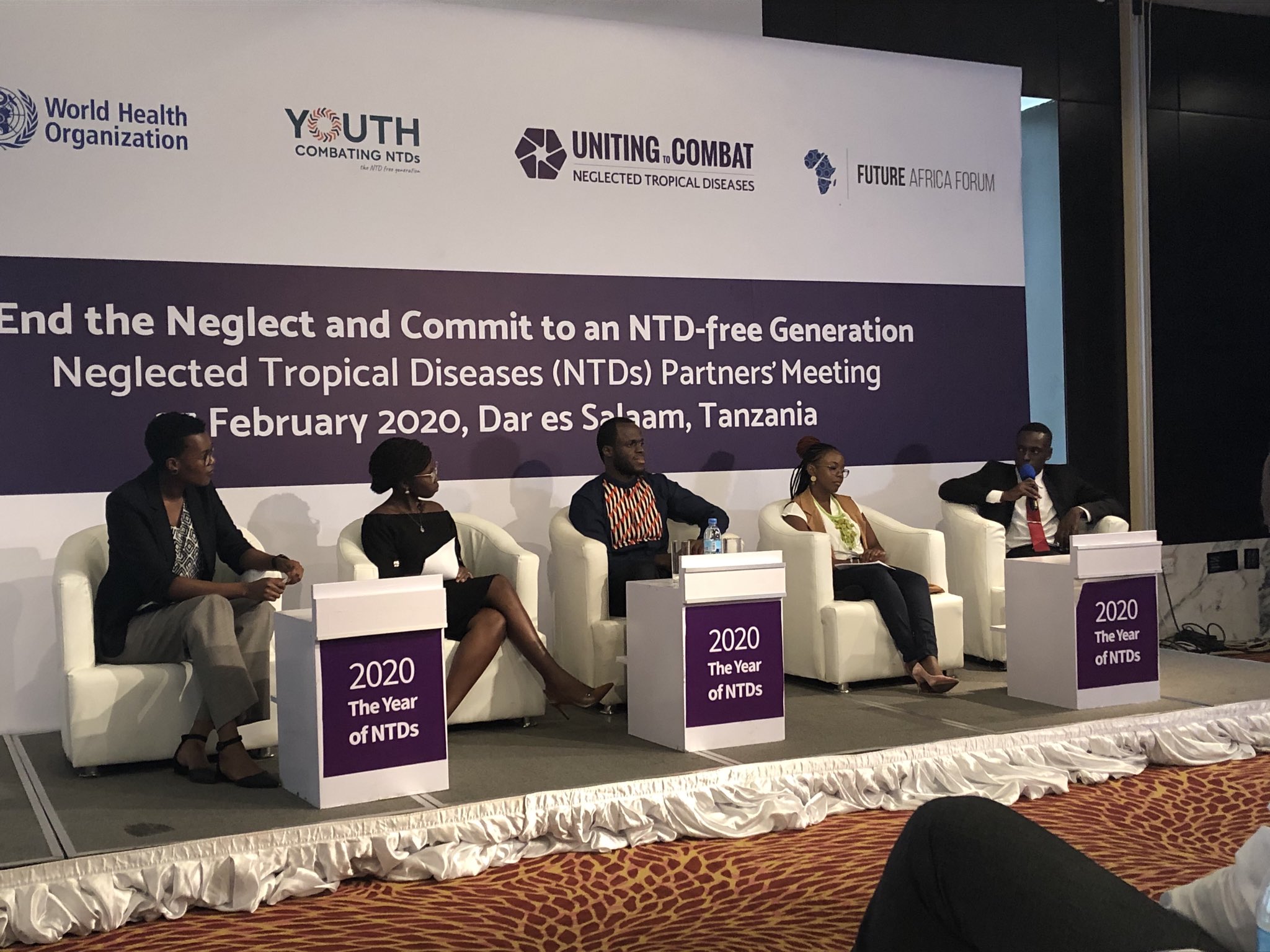 Mwele Malecela Youth Panel At The Launch Of End The Neglect And Committing To An Ntd Free Generation Moderated By Noellabigirim Beatntds T Co 77qmvyrqj9 Twitter