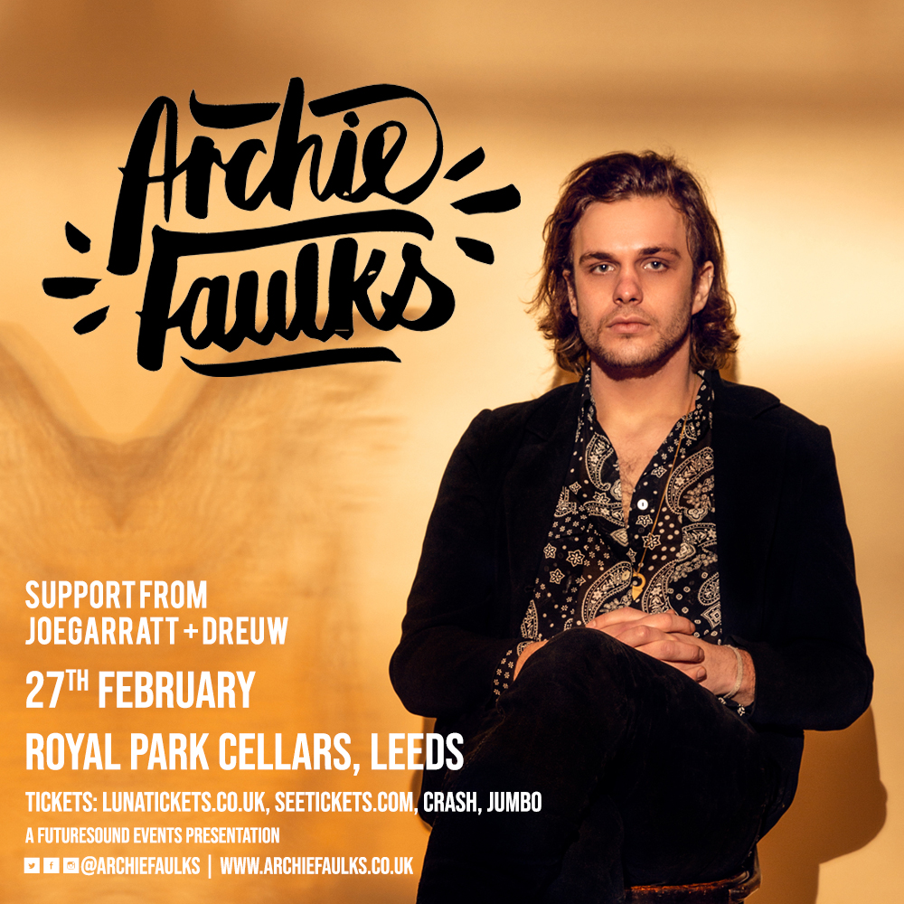 Futuresound (@futuresoundshow) on Twitter photo Tonight, singer-songwriter <a href="/archiefaulks/">Archie Faulks</a> comes to <a href="/RoyalParkLeeds/">Royal Park Cellars</a> with <a href="/joegarrattmusic/">joe</a> & @dreuwmusic supporting!
Before the show, check out Archie's new E.P 'Longing in London'
spoti.fi/389VHJK
Final E-Tickets ➡️ bit.ly/ArchieFaulksLe…
🚨Tickets on the door 7:30pm Tonight, singer-songwriter <a href="/archiefaulks/">Archie Faulks</a> comes to <a href="/RoyalParkLeeds/">Royal Park Cellars</a> with <a href="/joegarrattmusic/">joe</a> & @dreuwmusic supporting!
Before the show, check out Archie's new E.P 'Longing in London'
spoti.fi/389VHJK
Final E-Tickets ➡️ bit.ly/ArchieFaulksLe…
🚨Tickets on the door 7:30pm