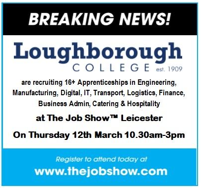 thejobshows's tweet photo. @Lborocollege #jobs #recruiting #leicester #leicestershire #thejobshow https://t.co/nXYAltE0iW