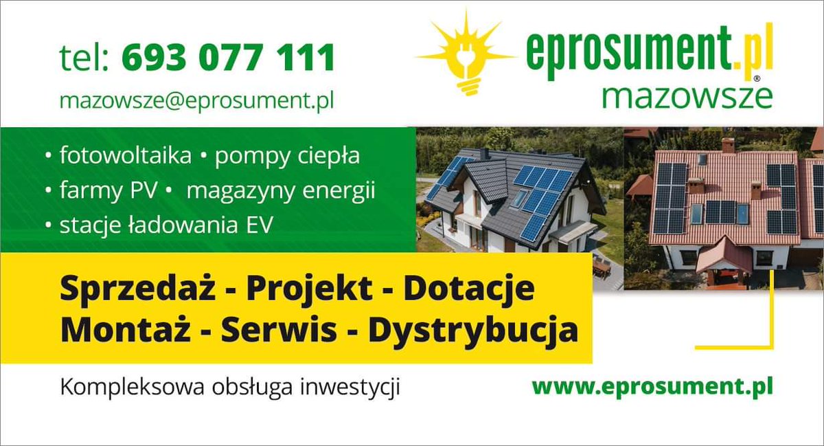 Eprosument (@eprosument) on Twitter photo Już otwarte, zapraszamy! Eprosument Mazowsze:
☎️ 693 077 111
📧 mazowsze@eprosument.pl
🕗 Godziny otwarcia 9.00 - 17.00
📍 ul. Szomańskiego 21 Warszawa
#biuro #eprosument #warszawa #fotowoltaika Już otwarte, zapraszamy! Eprosument Mazowsze:
☎️ 693 077 111
📧 mazowsze@eprosument.pl
🕗 Godziny otwarcia 9.00 - 17.00
📍 ul. Szomańskiego 21 Warszawa
#biuro #eprosument #warszawa #fotowoltaika