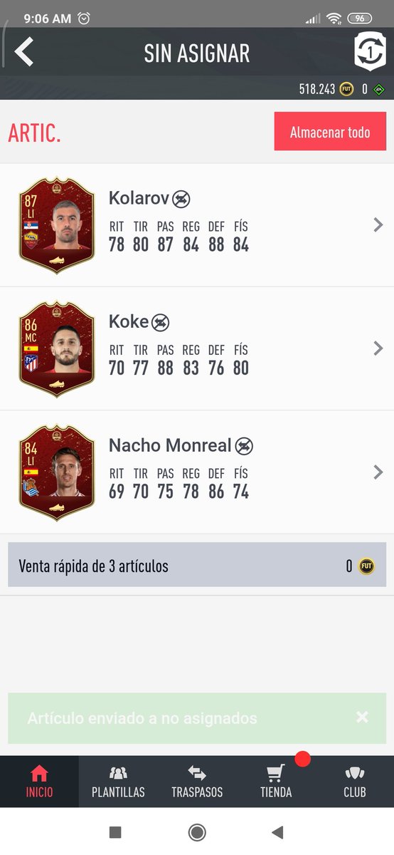 TododeF's tweet photo. @cristianchigre Jugar los futchampions para  luego ver el equipo que sacan es lamentable, te terminan de quitar las pocas ganas... https://t.co/6LsbGYF1T3