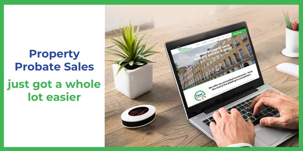 ProbateHub's tweet image. If you need to settle an estate by selling a #probate property, you need Probate Property Hub - a new online #propertysales platform, created exclusively for probate #solicitors.

Our six-step process makes selling your client’s #property quick and easy - bit.ly/393zu0Z